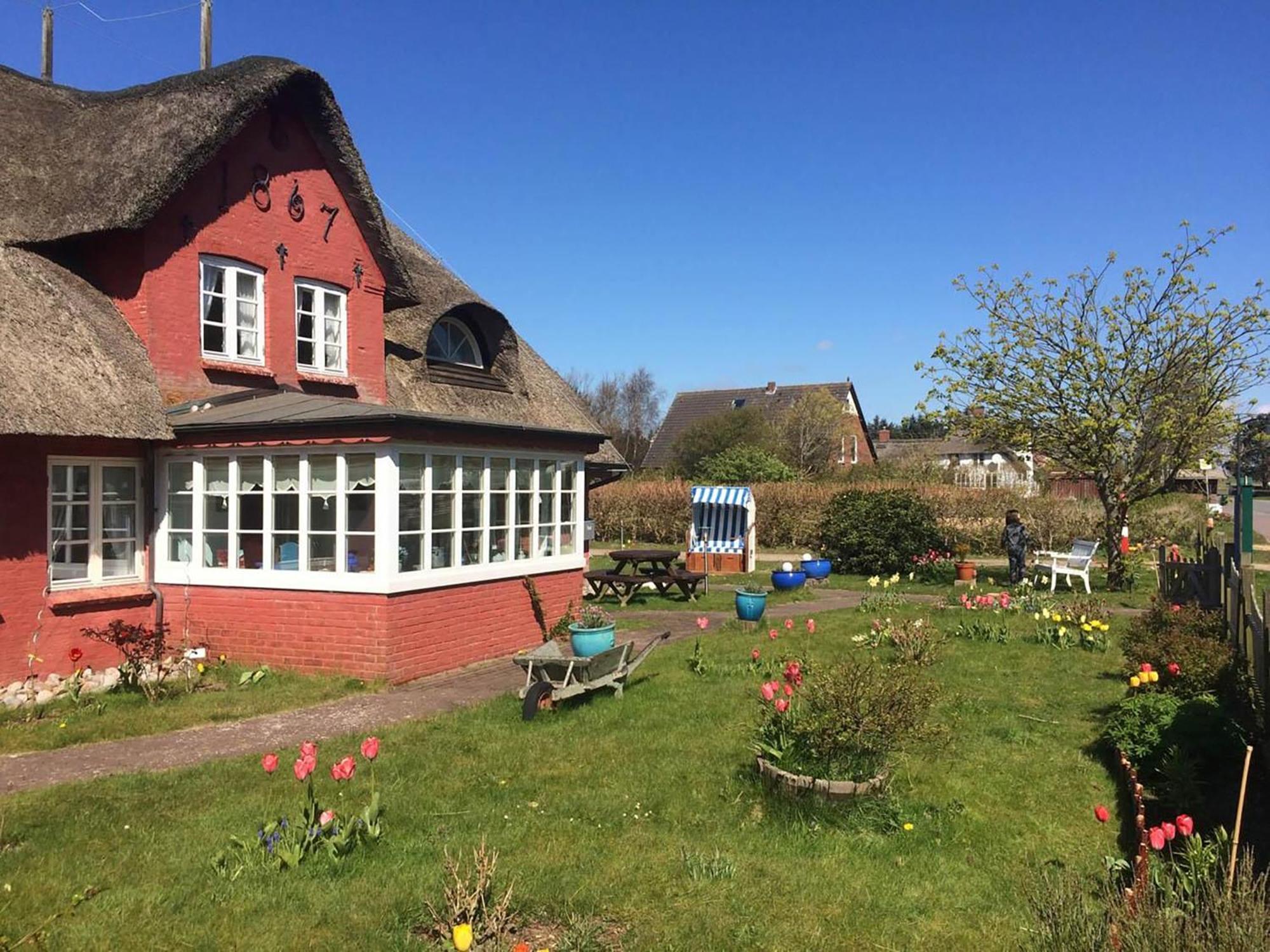 Hüs Sanskiin Ferienwohnung *Hopelfask* Suddorf Exterior foto