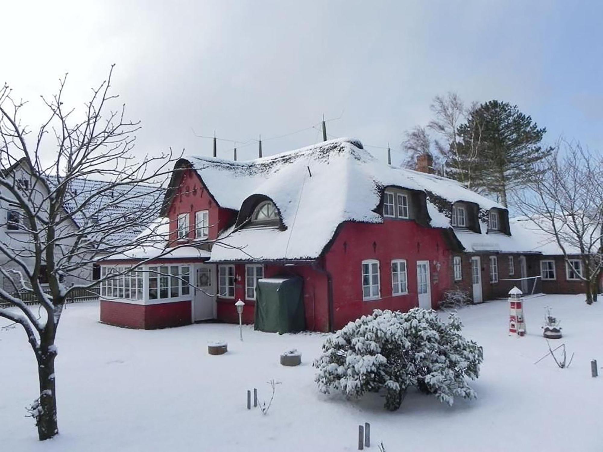 Hüs Sanskiin Ferienwohnung *Hopelfask* Suddorf Exterior foto