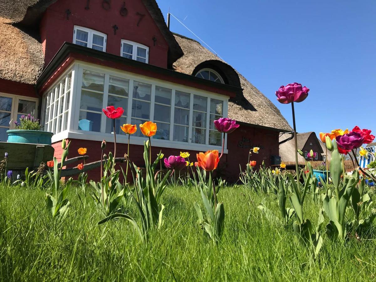 Hüs Sanskiin Ferienwohnung *Hopelfask* Suddorf Exterior foto